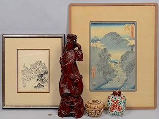 5 Asian Decorative Items 15th-20th c.