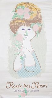 Bjorn Winblad, (Danish, 1918-2006), Two works: Capeline, 1957 and Rosee du Roses, un parfum de jeunesse, 1956