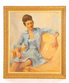 Marjorie Dean Andruk, "Portrait," O/C