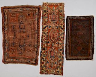Grouping 3 Persian/Oriental Rugs