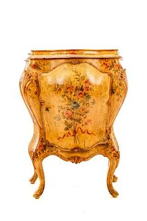 Venetian Polychrome Painted Petite Commode, 19th C