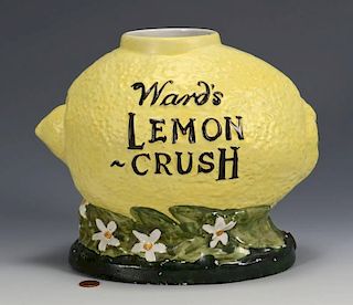 Ward's Lemon Crush Countertop Syrup Dispenser