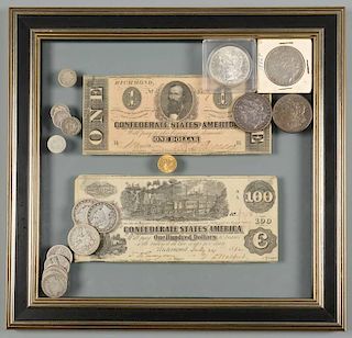CSA Currency, Silver & 1 Gold Coin