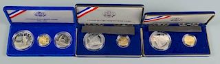 3 US Mint Collectible Coin Sets