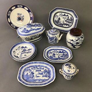 Grouping of Canton Porcelain