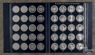 Franklin Mint sterling silver proof sets