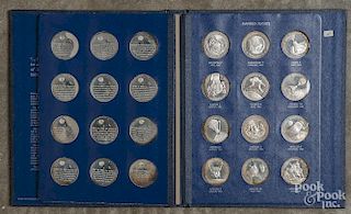 Franklin Mint sterling silver proof set