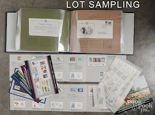 Large collection of United Nations stamps