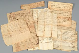 Early Knox Co. document archive relating to Stockley Donelson, 18th cent.