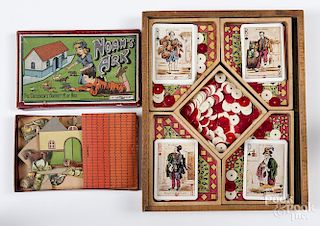 Boxed French card game