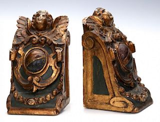 A PAIR OF EARLY 20TH CENTURY BOOKENDS