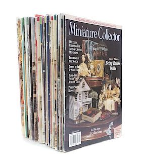 * A Collection of Magazines pertaining to Miniature Collecting.