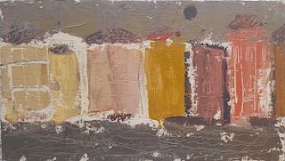 William G. Congdon (1912-1998) Modernist Painting "Venezia"