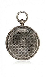 Two silver pocket watches, end of 19th century