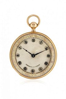 Swiss key-winding pocket watch with quarter repeater, signed Bachelard & Trémond, 1830