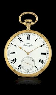 Vacheron & Constantin, Royal chronometer, key-less pocket watch, 1900