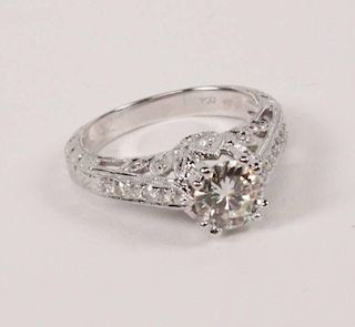 18K DIAMOND BRIDAL RING