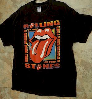 The Rolling Stones A Bigger Bang 2005 Tour T-shirt