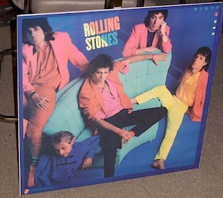 The Rolling Stones Dirty Work Poster, 1986