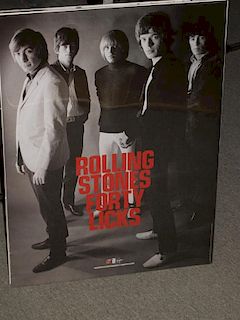 The Rolling Stones Forty Licks Album Release Poster, 2002
