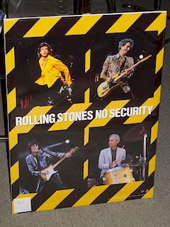 The Rolling Stones No Security Album Release Poster, 1998