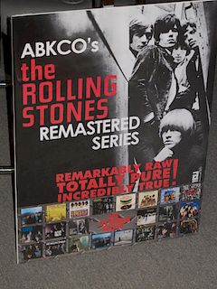 The Rolling Stones Remastered Series Album Release Poster, 2002