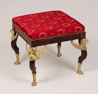 FRENCH EMPIRE STYLE TABOURET