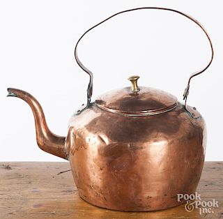 Dovetailed copper kettle