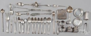Sterling silver flatware and accessories
