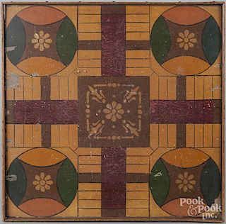Painted double-sided game board