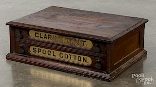 Clark's spool cabinet