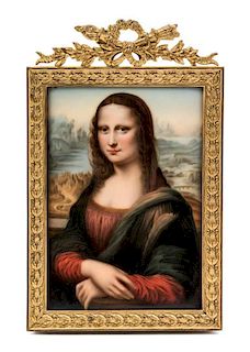 * A Hutschenreuther Porcelain Plaque Height 6 x width 4 1/4 inches.