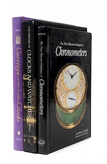 Nine Reference Books Pertaining to Horology