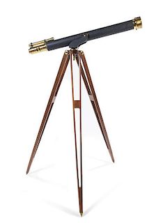 An English Brass Telescope Length 52 inches.