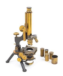An English Brass Microscope