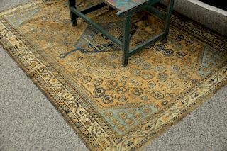 Caucasian Oriental throw rug.  5' x 6'6"