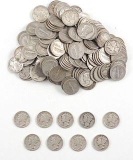 United States Mercury Silver Dimes