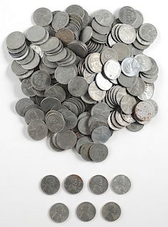 1943 United States Steel Pennies