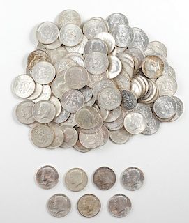 United States Kennedy Half Dollars Ca. 1964