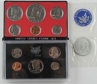 United States Proof Sets and Uncirculated Coins, Assorted