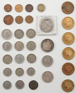 Miscellaneous Foreign and United States Coins