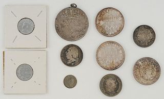 Assortment of Foreign Silver Coins