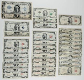 United States Paper Currency, Assorted