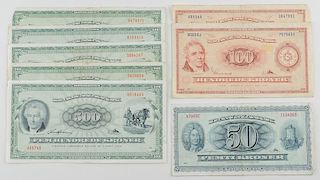 Denmark Paper Currency, Assorted