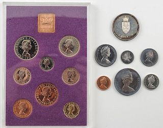 Coinage of Great Britain and Canada boxed Sets