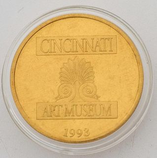 Cincinnati Art Museum 1993 Commemorative Coin