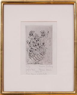 SUZANNE DUCHAMP (1889-1963): FLOWERS