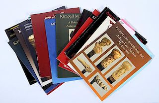 131. 17 Kimball Sterling Cane Auction Catalogs- $100-200