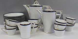 Art Deco Porcelain Coffee Service.