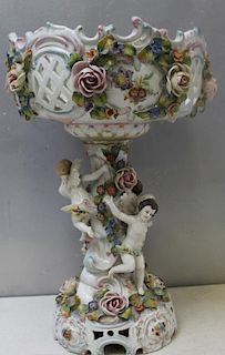 Possibly Meissen Porcelain Tazza.